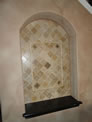 Stairs Niche Faux Finish
